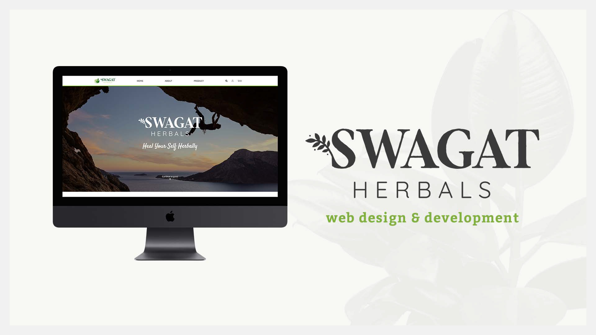 Swagat Herbals - A web development Case Study